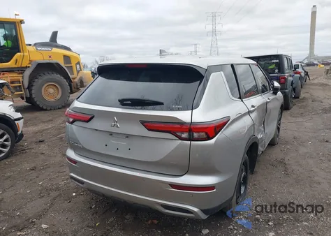 2023 Mitsubishi Outlander Ralliart S-Awc/Se 2.5 S-Awc/Se Black Edition S-Awc/Se Special Editiont S-Awc z USA, uszkodzony, nr VIN JA4J4UA81PZ017376